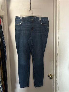 Old Navy Rockstar Classic Dark Blue Women's Plus size Skinny Jeans